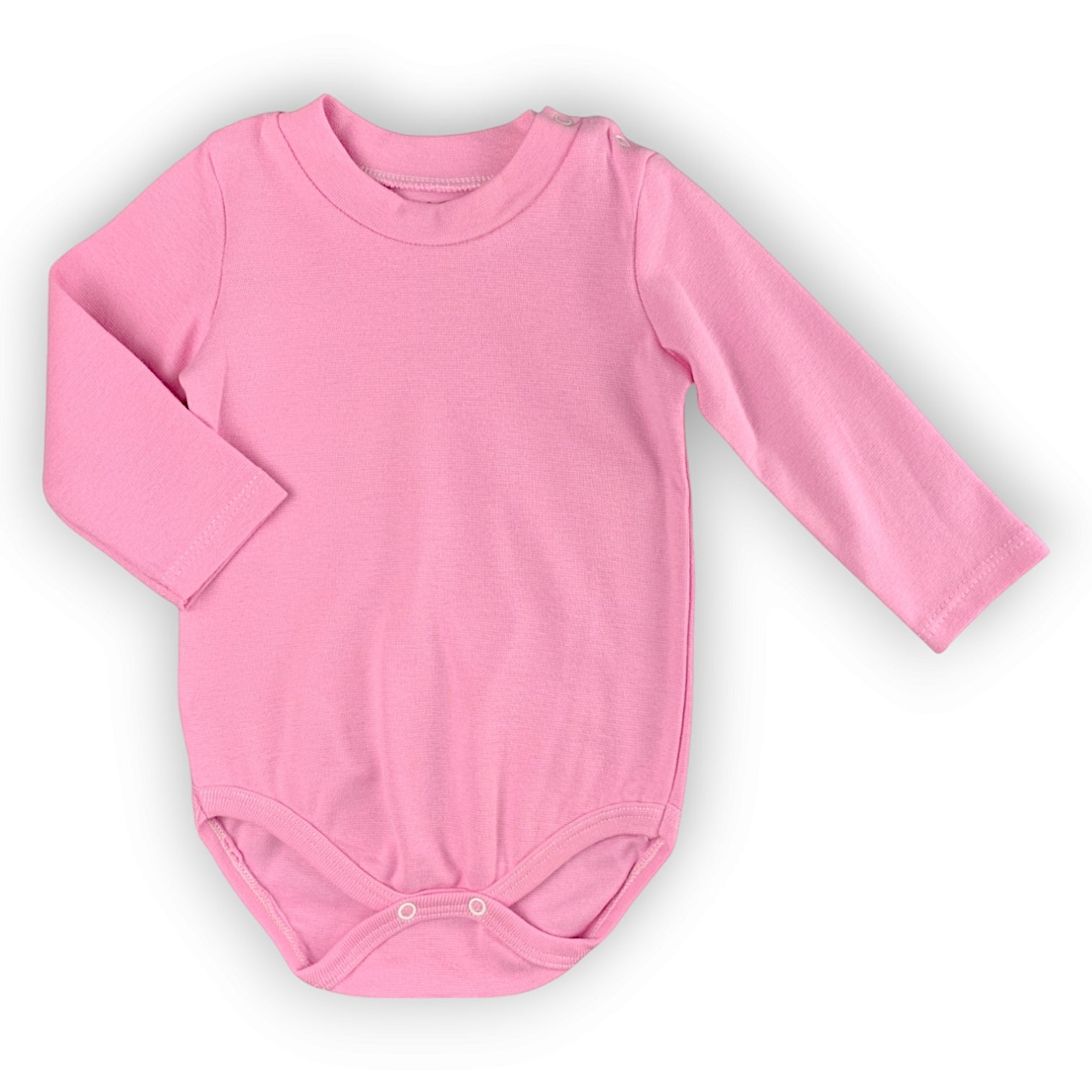 Little Girls Pink Bodysuit Button hot Up 2T Outdoor Lightweight Shirt