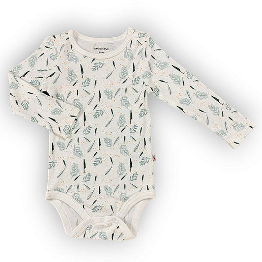 ML322 Organic Cotton Jungle Leaves Body