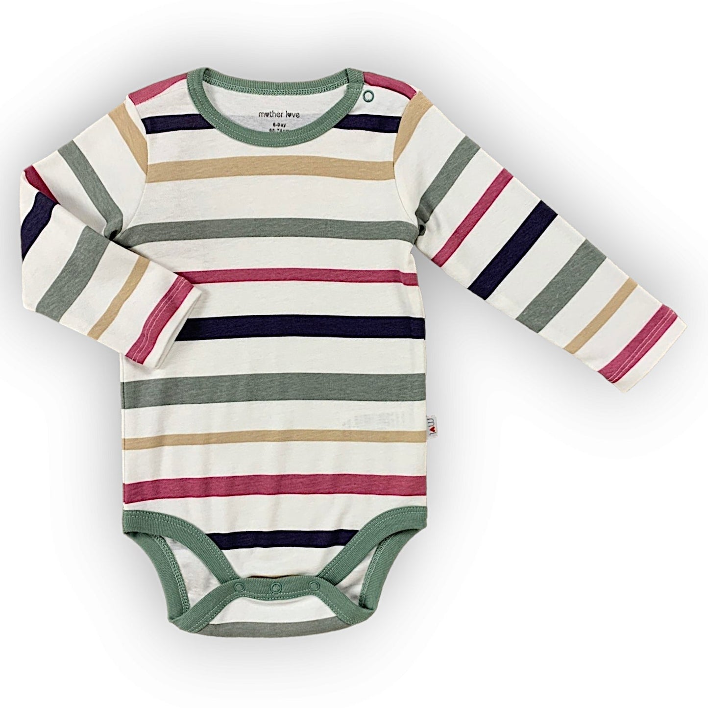 ML324 Organic Cotton Colorful Stripes Body