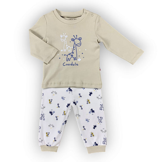 ML327 Organic Cotton Giraffes and Zebras Set