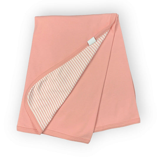 ML348 Organic Cotton Basic Pink Blanket