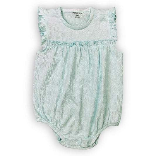 ML387 Organic Cotton Cyan Crinkle Body