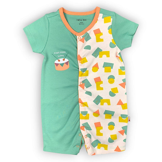 ML397 Organic Cotton Learning Shapes Romper