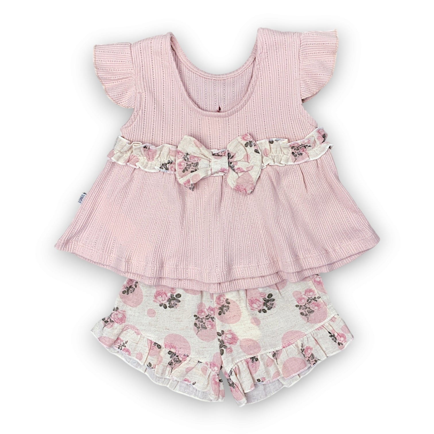 TO274 Pink Set with Flowers